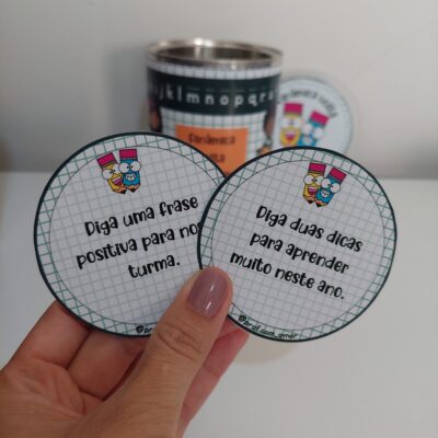 Dinâmica de volta às aulas