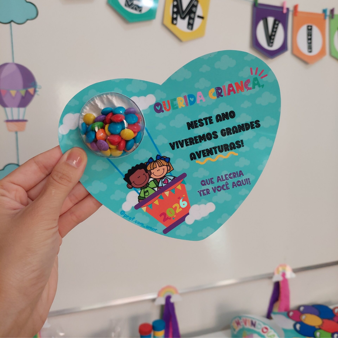 Lembrancinhas Volta às Aulas Voando Alto 2026