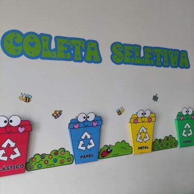 Lixeiras Coleta Seletiva Meio Ambiente