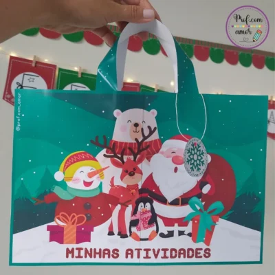 Sacolas e Capas Tema Natal
