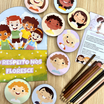 Kit Luva e Painel Poema Consciência Negra.
