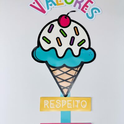 Painel Valores Doce Aventura