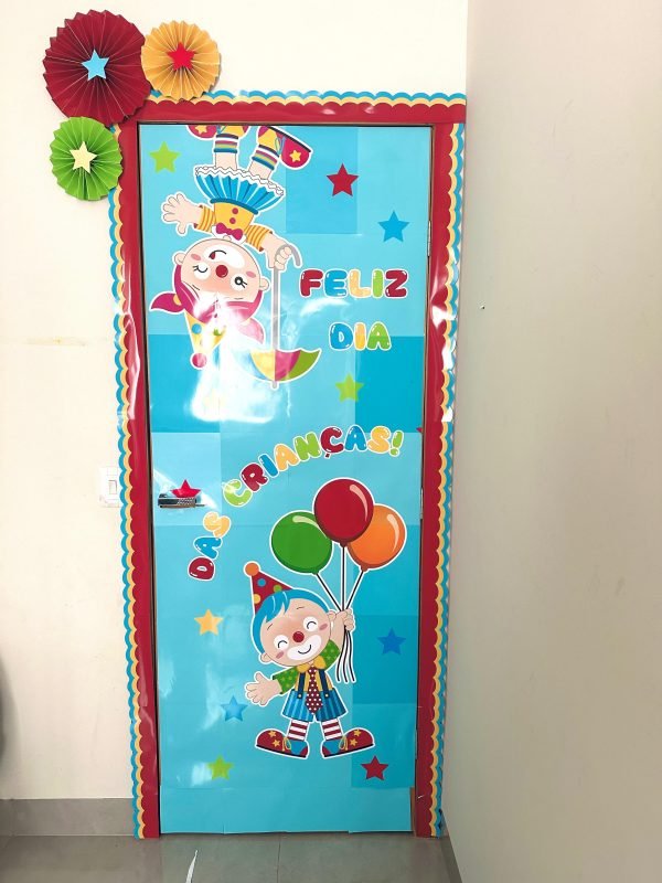 Painel De Porta em Banner Dia Das Crianças Tema Circo - Image 4