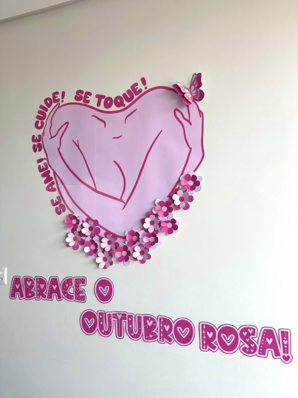 Painel Abrace o Outubro Rosa - Image 3