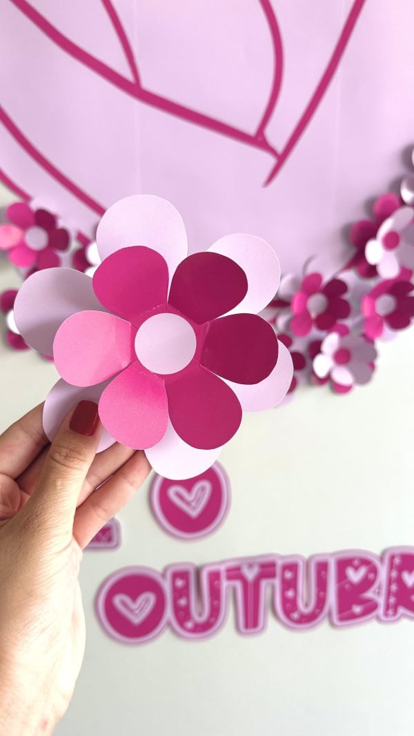 Painel Abrace o Outubro Rosa - Image 5