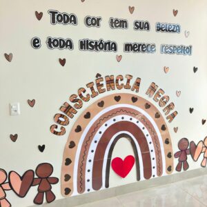 Painel Consciência Negra Arco-íris