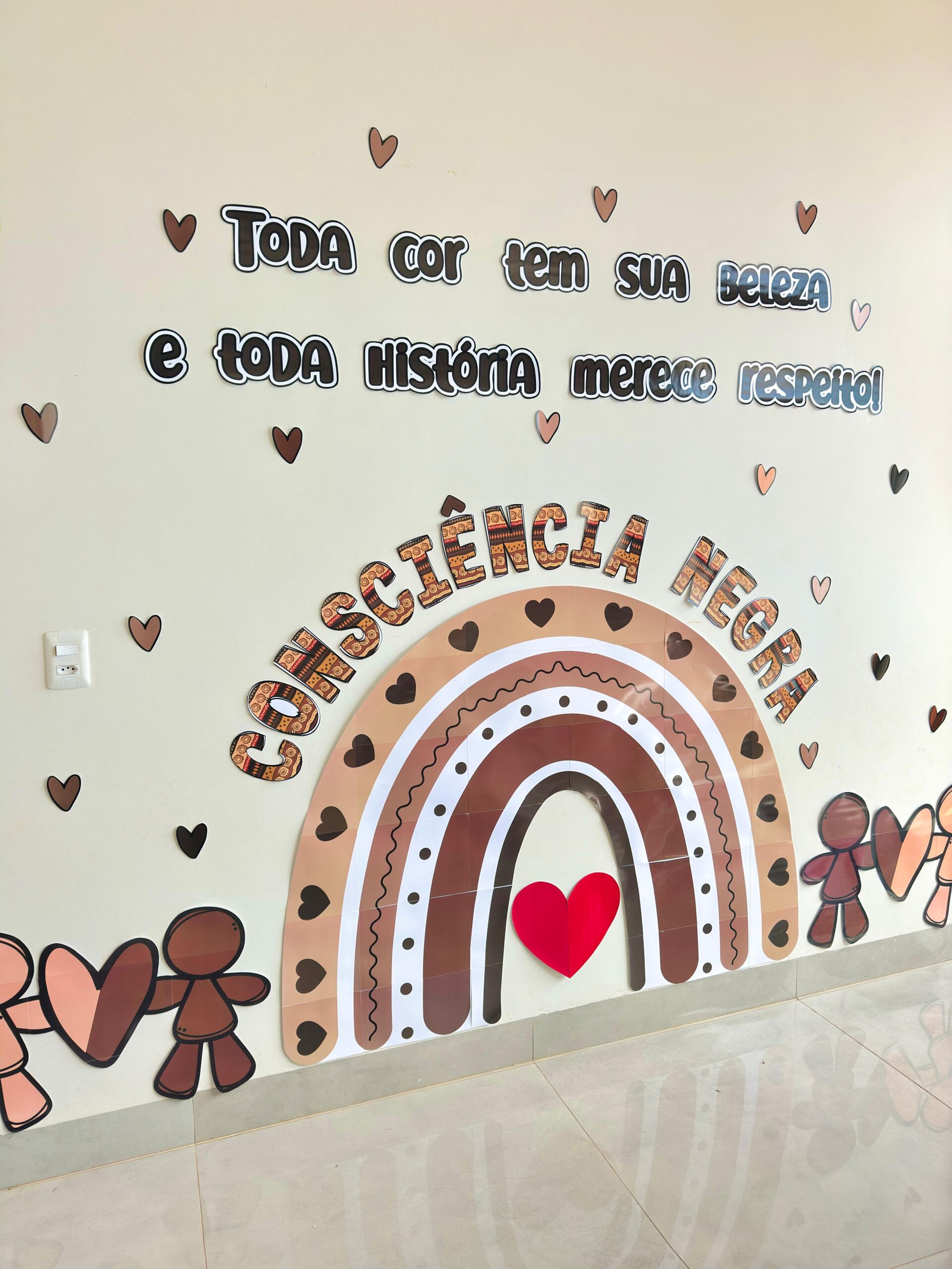 Painel Consciência Negra Arco-íris