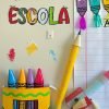 Painel Volta às Aulas Tema Viajando Pelo Mundo da Escola - Image 9