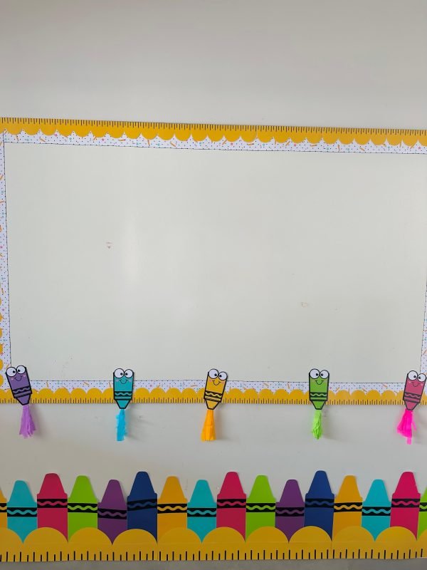 Moldura Para Quadro e Barrado Tema Escolar - Image 4