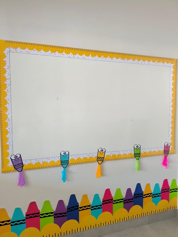 Moldura Para Quadro e Barrado Tema Escolar - Image 6