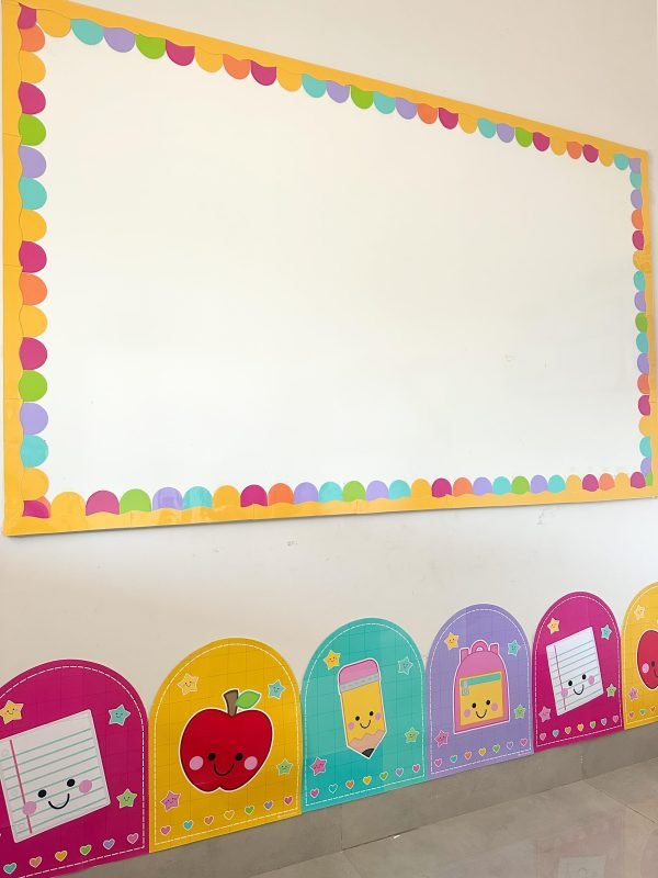 Moldura Colorida Para Quadro e Barrado Tema Escolar - Image 8