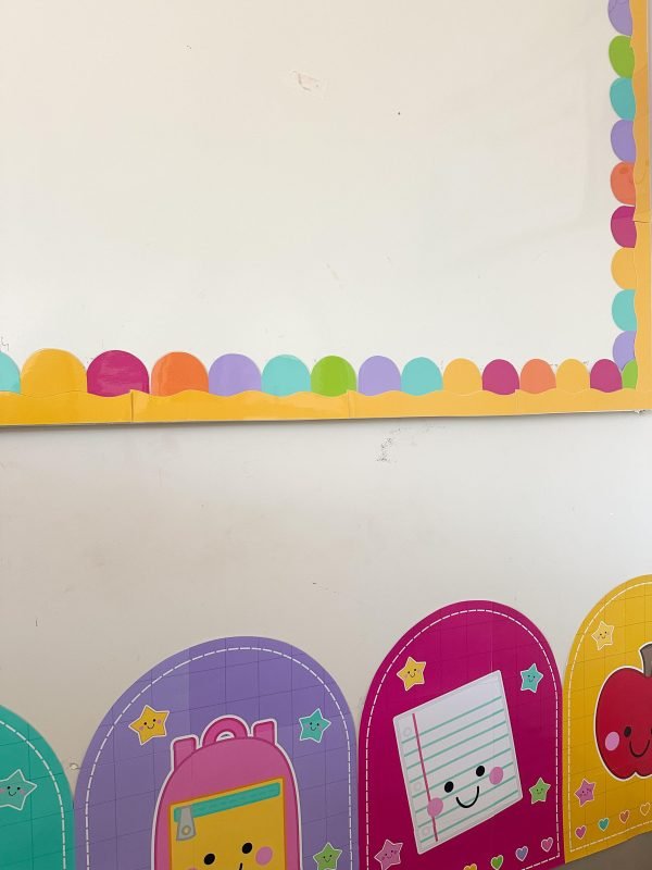 Moldura Colorida Para Quadro e Barrado Tema Escolar - Image 6