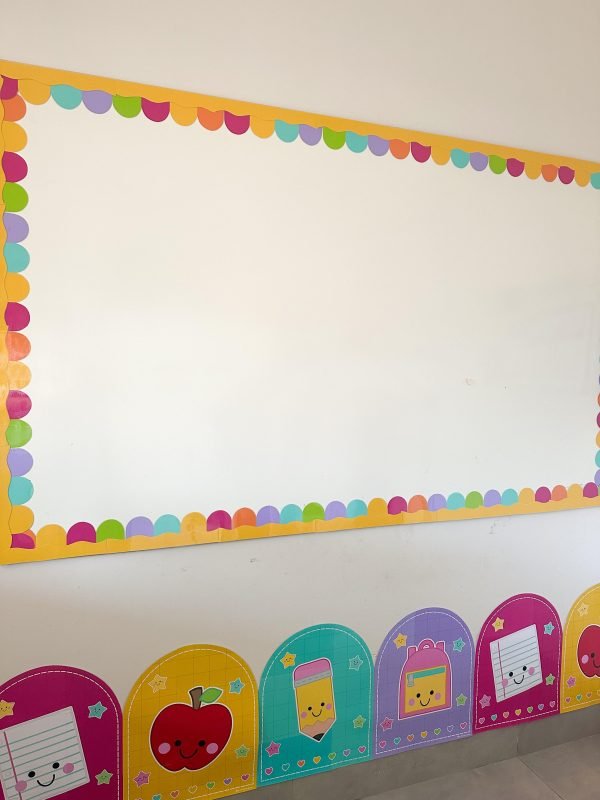 Moldura Colorida Para Quadro e Barrado Tema Escolar - Image 2