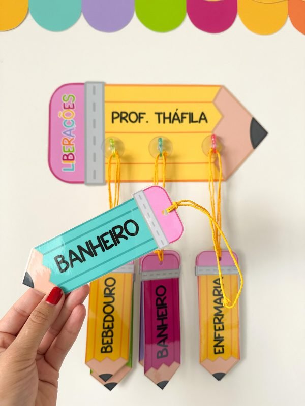 Kit Liberações de Sala Tema Escolar