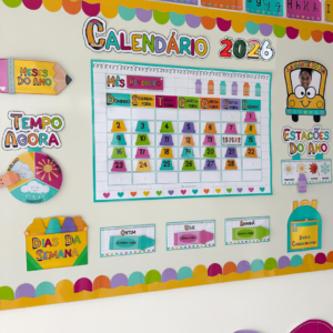 Calendário Coletivo Tema Escolar 2026