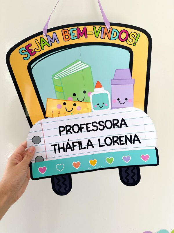 Placas Para Porta Tema Escolar