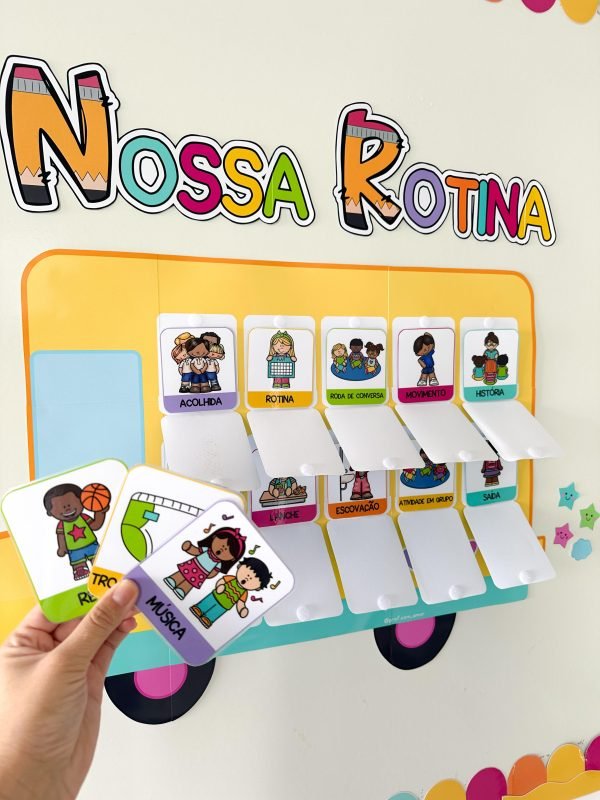 Nossa Rotina Tema Escolar