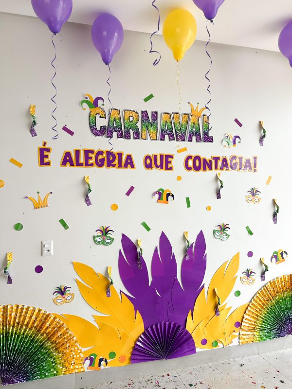 Painel Carnaval Brilho e Alegria