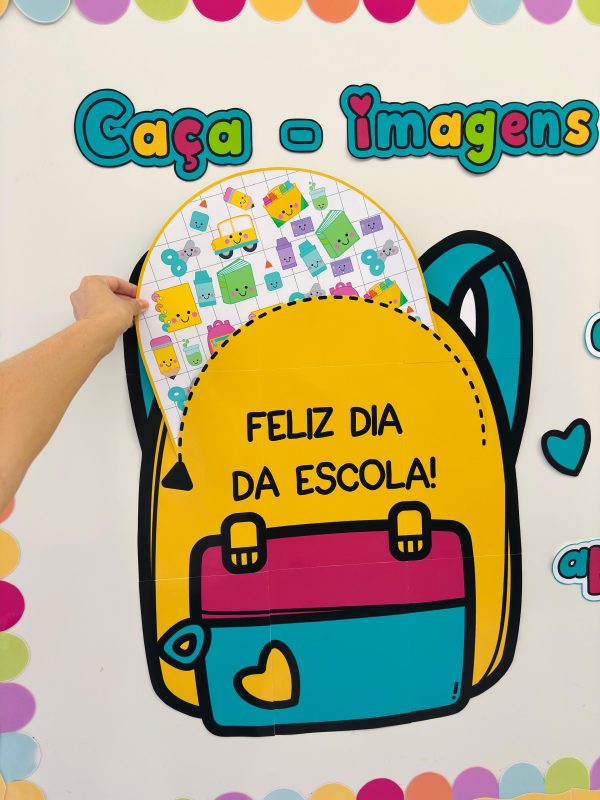 Atividade Caça- imagens Dia da Escola