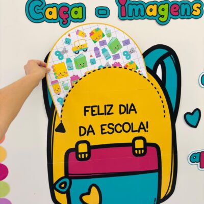 Atividade Caça- imagens Dia da Escola
