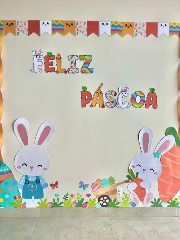 Painel Para Foto Páscoa Coelhos - Image 8
