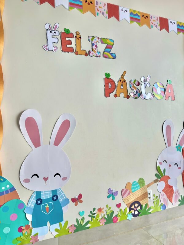 Painel Para Foto Páscoa Coelhos - Image 4