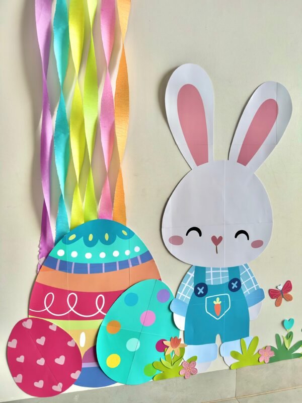 Painel Para Foto Páscoa Coelhos - Image 2