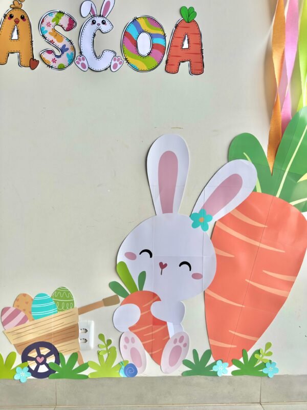 Painel Para Foto Páscoa Coelhos - Image 5