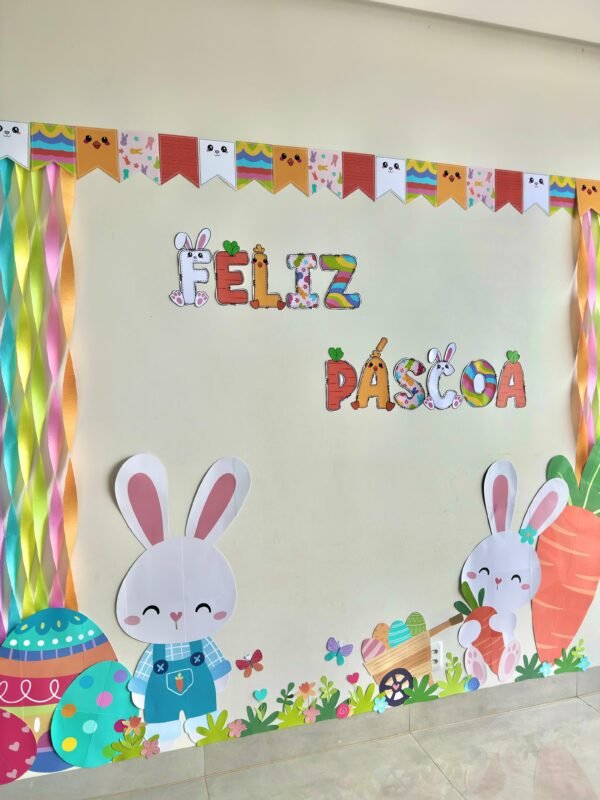 Painel Para Foto Páscoa Coelhos - Image 7