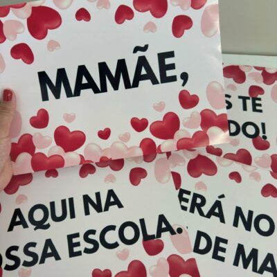 Plaquinhas Editáveis Para Vídeo Dia Das Mães