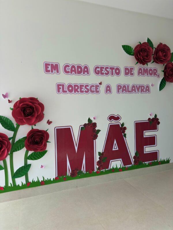 Painel Flores Dia Das Mães