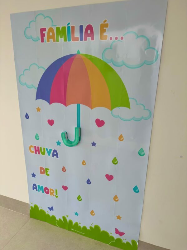 Painel Fotográfico Família: Chuva de Amor - Image 9