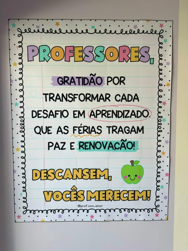 Painel Férias Professores - Image 5