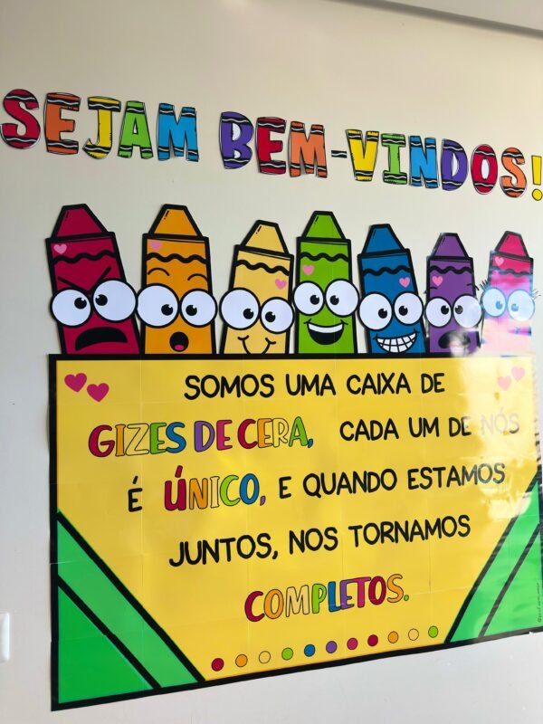 Painel Boas-Vindas Tema Escolar - Image 2