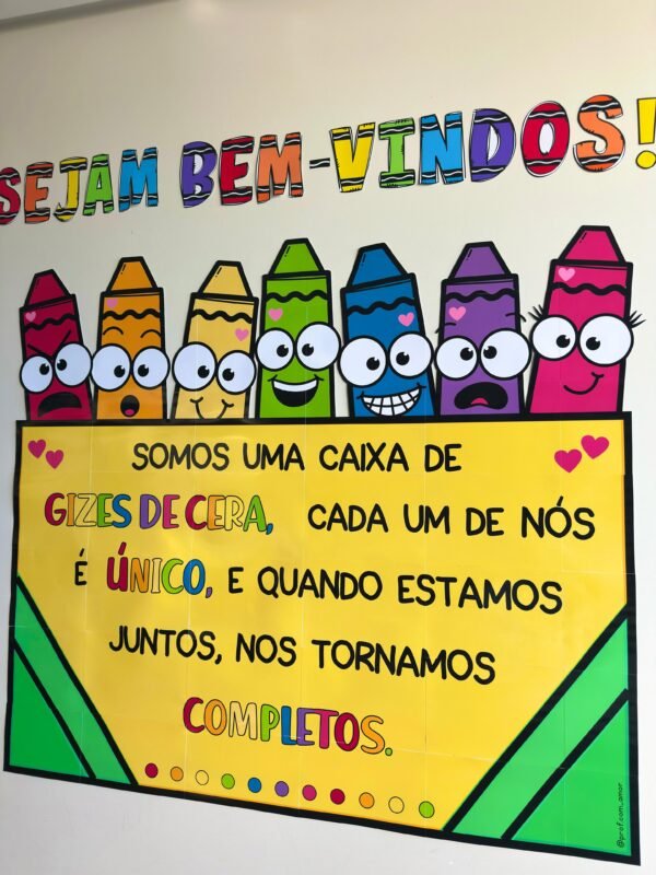 Painel Boas-Vindas Tema Escolar - Image 3