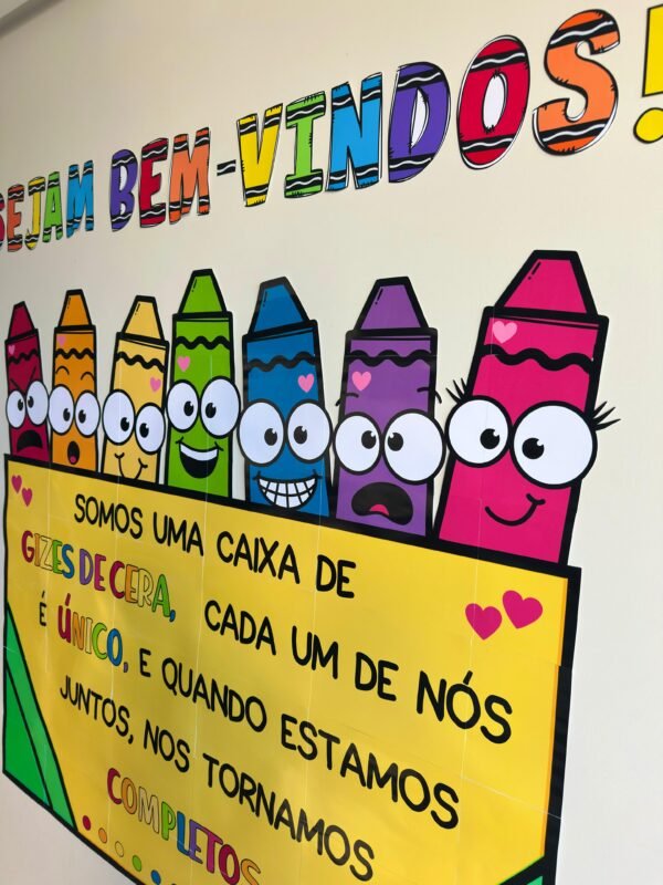 Painel Boas-Vindas Tema Escolar - Image 6