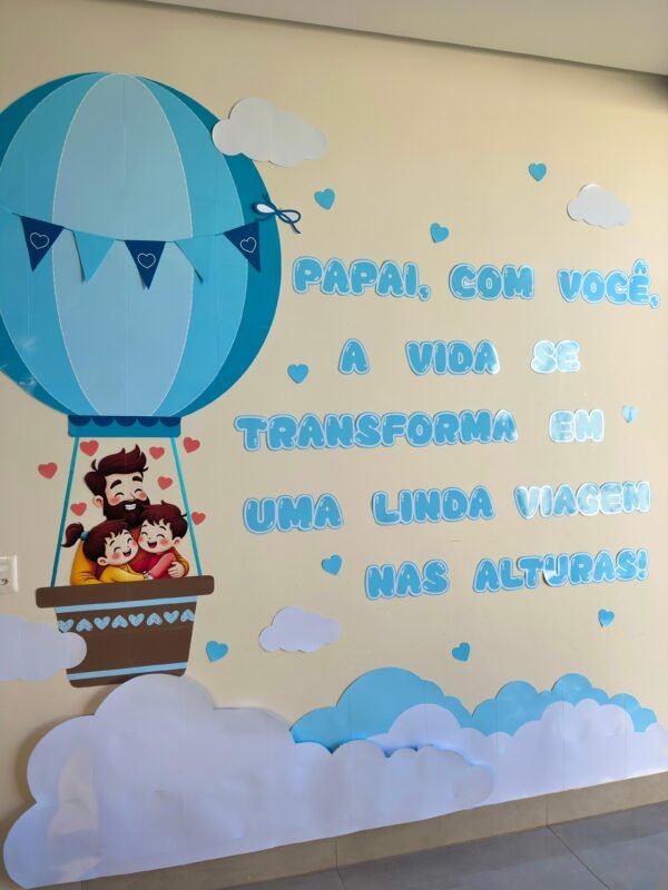 Painel Viagem Nas Alturas Dia Dos Pais