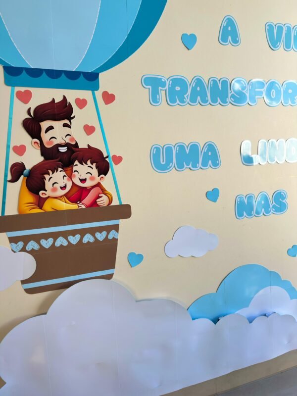 Painel Viagem Nas Alturas Dia Dos Pais - Image 3