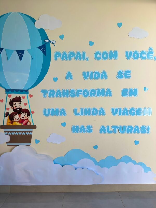 Painel Viagem Nas Alturas Dia Dos Pais - Image 4