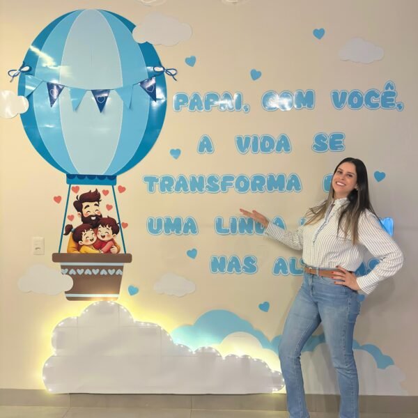 Painel Viagem Nas Alturas Dia Dos Pais - Image 5