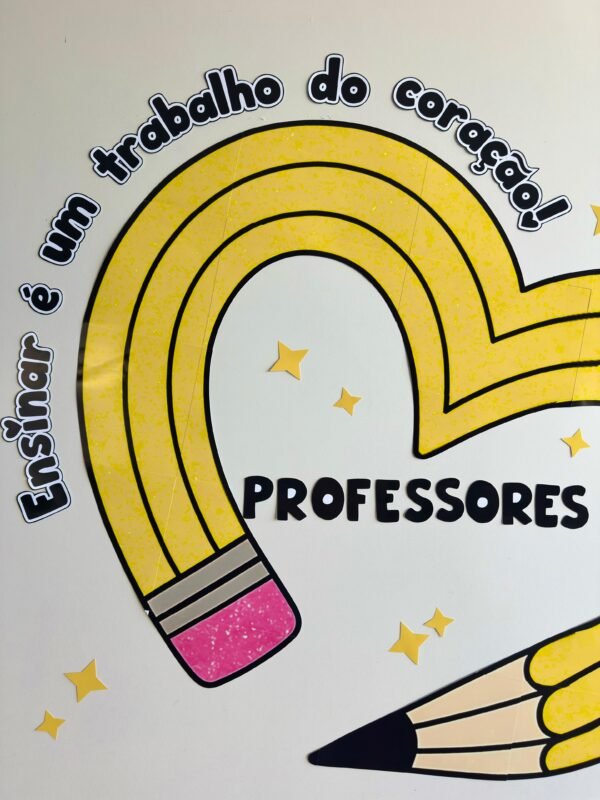 Painel Lápis Recepção Professores - Image 2