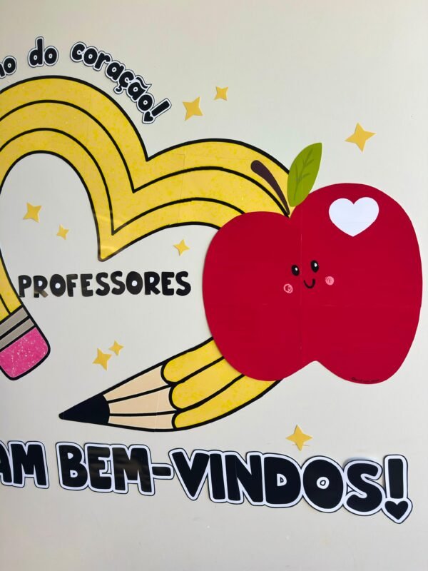Painel Lápis Recepção Professores - Image 3