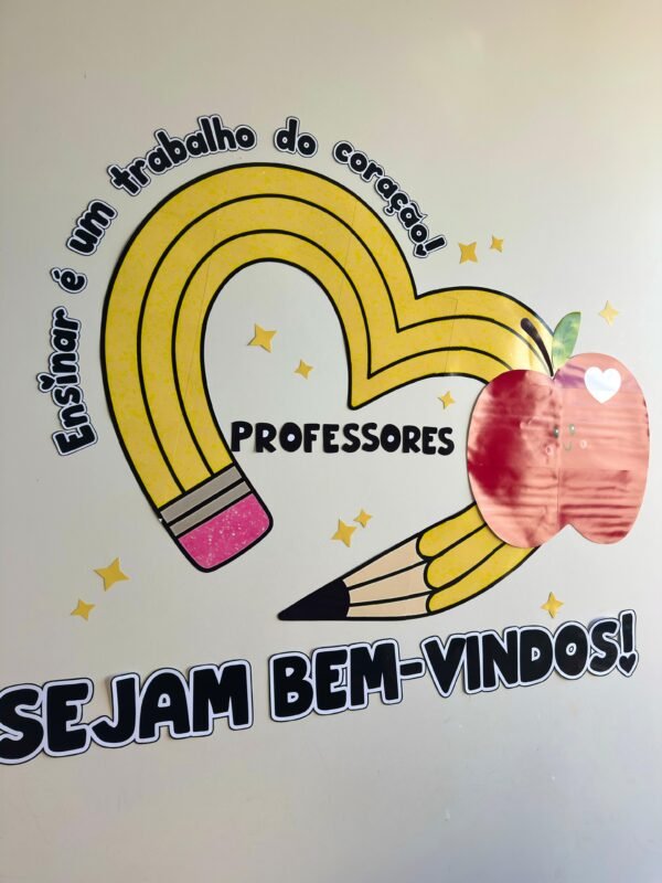 Painel Lápis Recepção Professores - Image 4