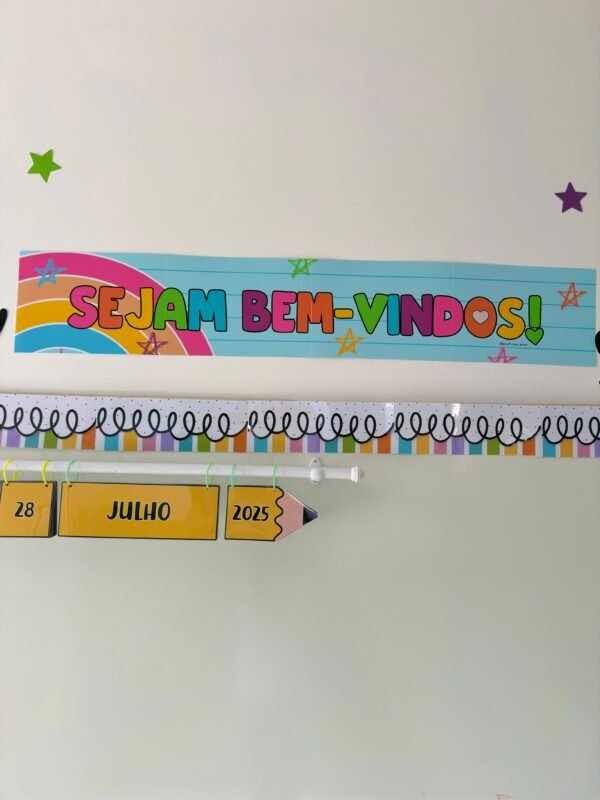 Faixa Sejam Bem-Vindos "Impressão Contínua" - Image 5