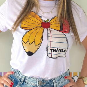 Estampa Para Blusa Laço de Lápis