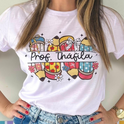 Estampa Para Blusa Lápis Coloridos