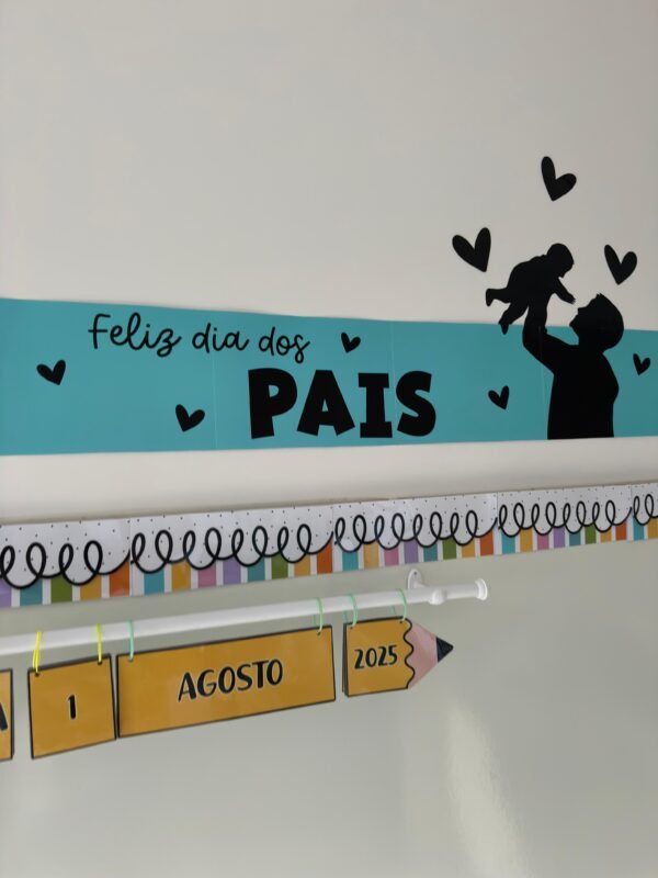 Faixa Dia dos Pais "Impressão Contínua"