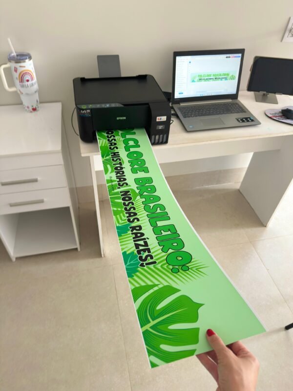 Kit Faixas Gigantes Agosto "Impressão Contínua"