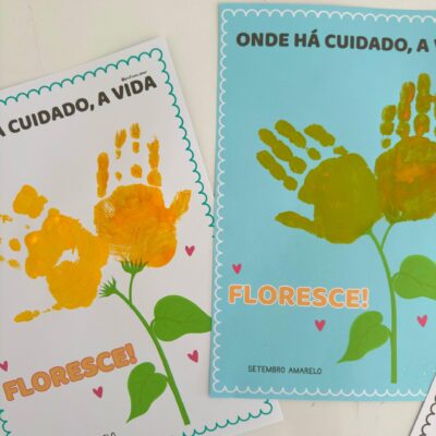Atividade Girassol Setembro Amarelo