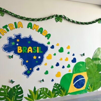 Painel Pátria Amada Independência do Brasil
